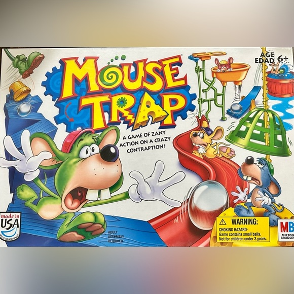 MOUSE TRAP Board Game 2005 Milton Bradley NEW Factory Sealed HASBRO - Picture 1 of 4